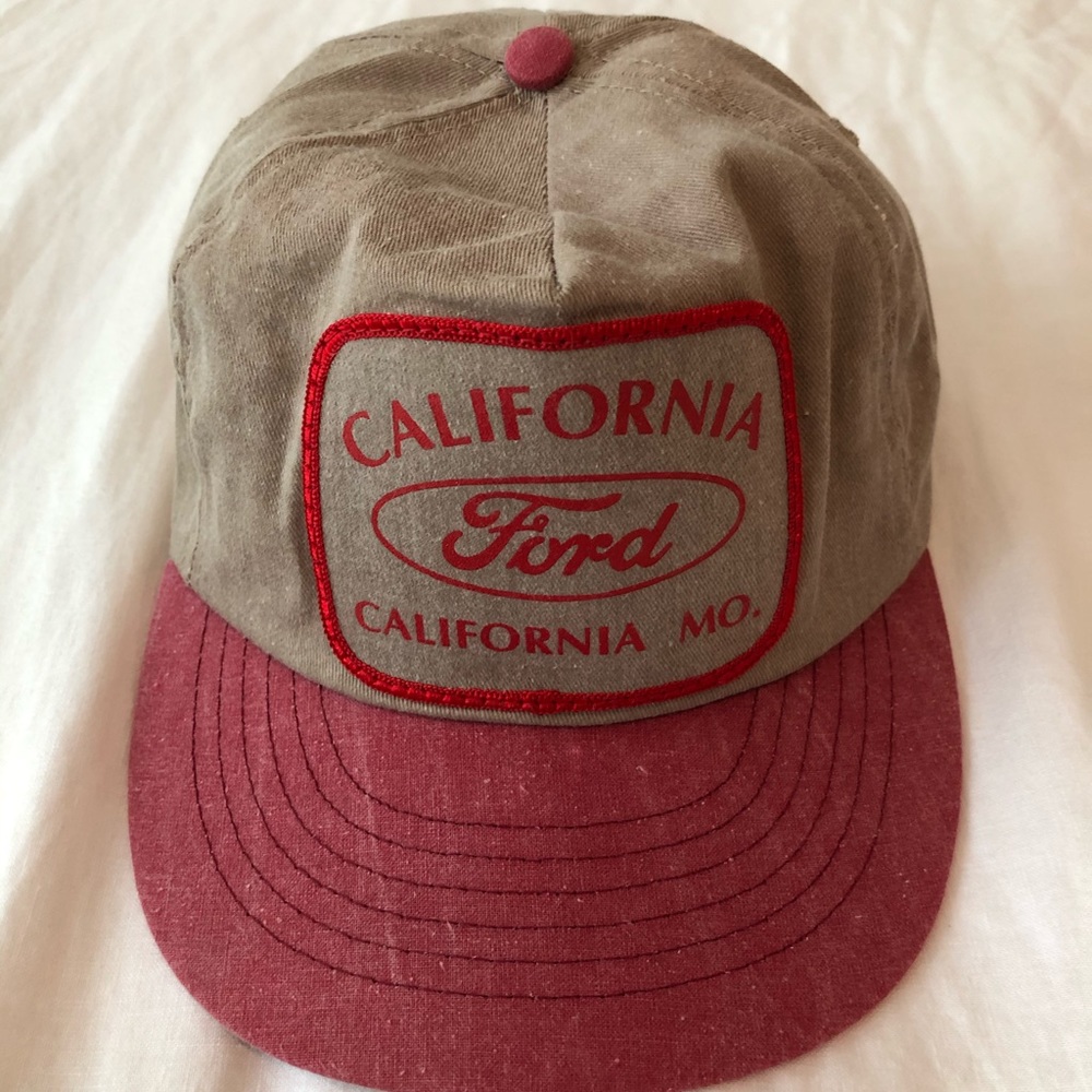 Vintage Ford Dealership USA cap SnapBack